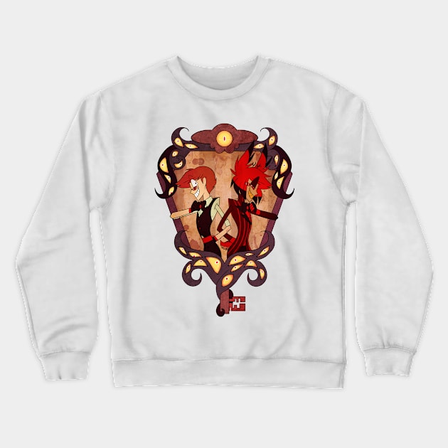 Hazbin Hotel Alastor Key Crewneck Sweatshirt by lemonylol